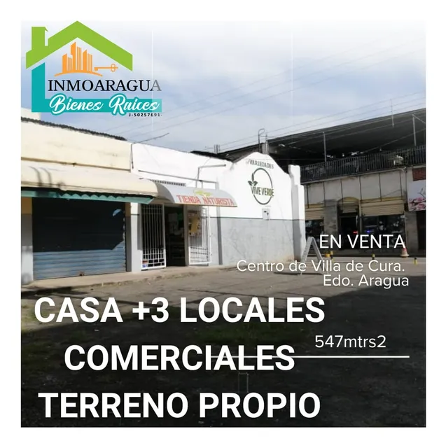 Casa En Venta Con  Locales, Gran Potencial Comercial/ Centro De La Villa. Js0214