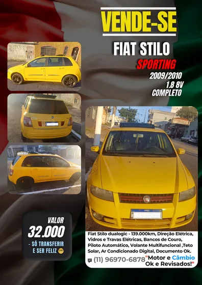 Fiat Stilo 1.8 8v Sporting Flex Dualogic 5p