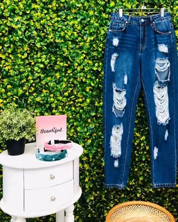 Pantalones denim blvd hotsell