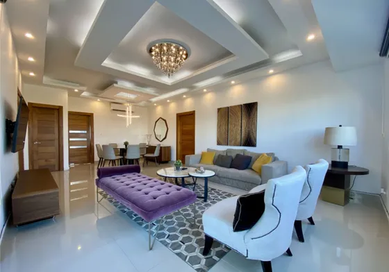 Apartamento En Alquiler En Serralles  Amueblado Y Listo Para Vivir