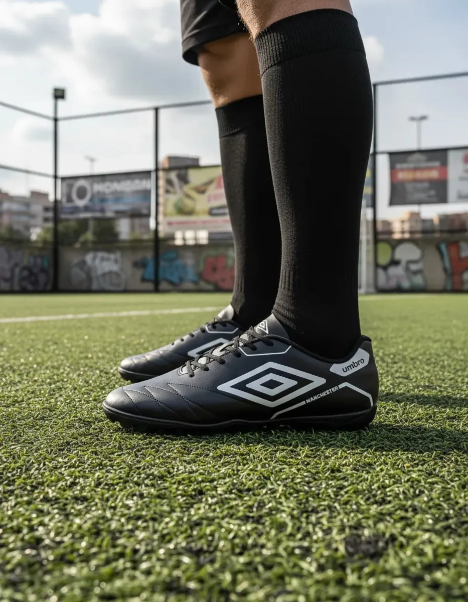 Chuteira Umbro Society Grama Sintética Tf Manchester