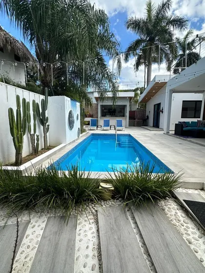 Las Ballenas-samaná, Villa Cerca De La Playa De 5 Habitaciones