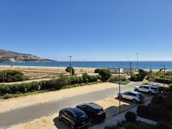Excelente Departamento 2d+2b En Primera Línea Papudo