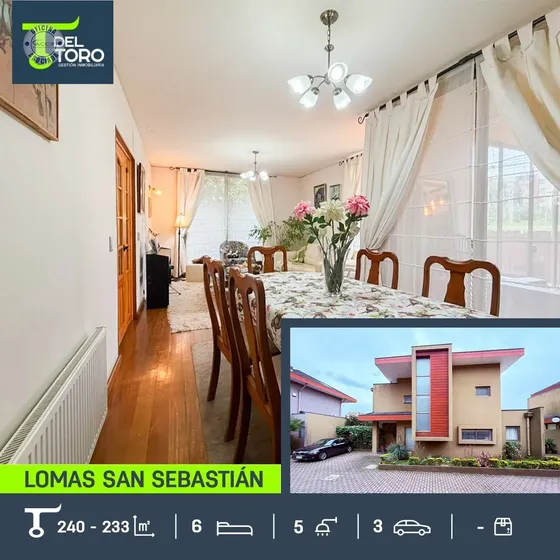 Casa En Venta De 6 Dorm. En Lss, Concepción