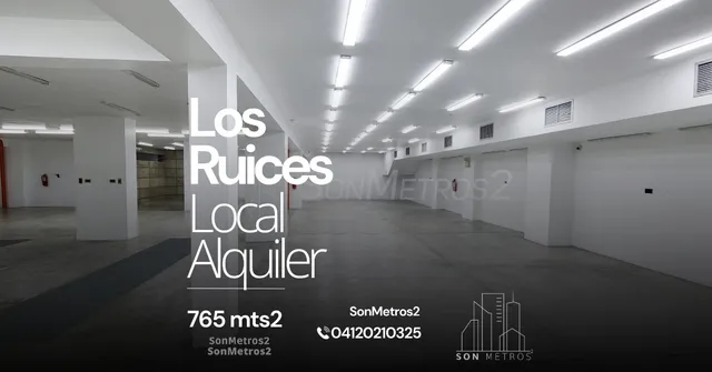 Local Alquiler Los Ruices 765 Mts2 Sonmetros2