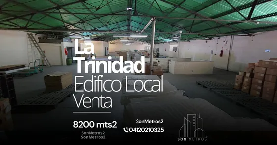 Edificio Local Comercial Deposito Oficina Venta Zona Ind De La Trinidad 8200 Mts2 Sonmetros2