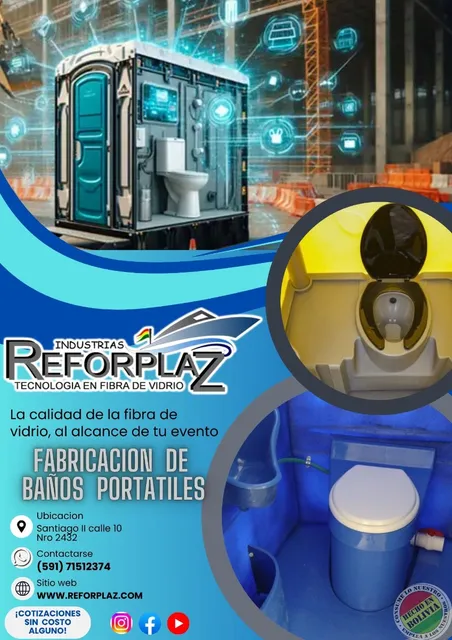  Baños Portatiles -  Reforplaz  Bolivia