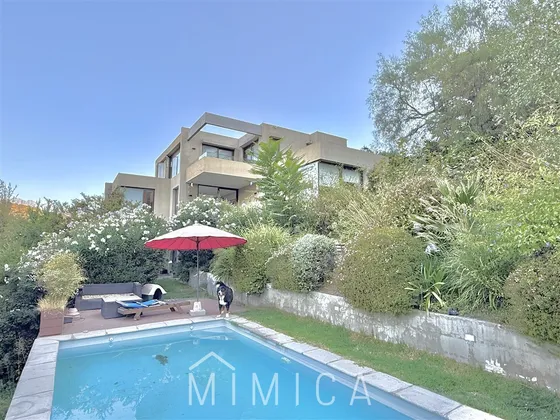 Espectacular Vista Casa En Venta De 5 Dorm. En Lo Barnechea
