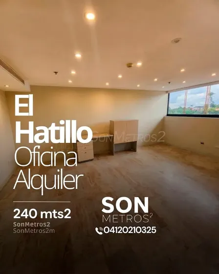 Oficina Amoblada Alquiler Cc Paseo El Hatillo 240 Mts2. Sonmetros2