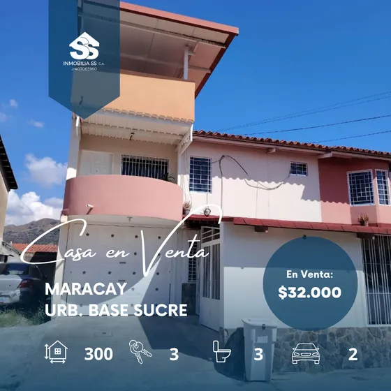 Se Vende Casa Ubicada Urb. Base Sucre - Maracay - Aragua 