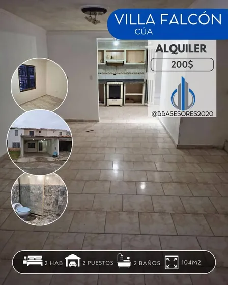 Alquiler Townhouse Villa Falcon Cúa