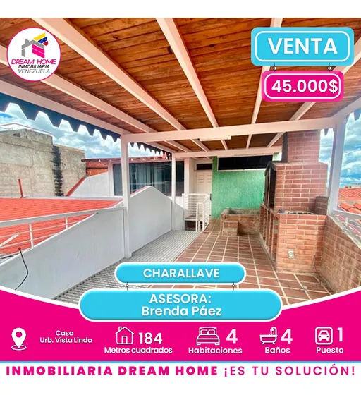 Casa Con Anexo En Venta Urbanización Vista Linda - Charallave 