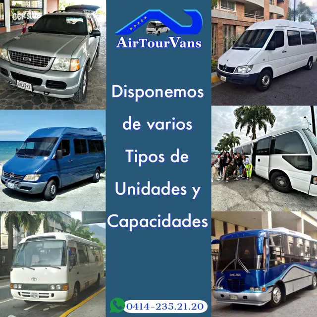 Transporte Ejecutivo Vans Encavas Traslado Turismo Viajes