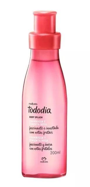 Natura Tododia Frambuesa y pimienta rosa Body splash 200 ml para mujer |  Envío gratis