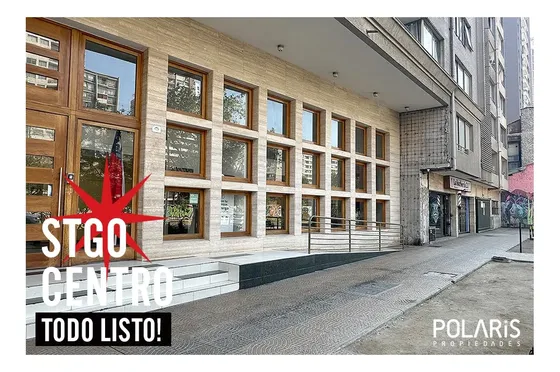 Santiago Centro Depto Amoblado En Arriendo Año Corrido.