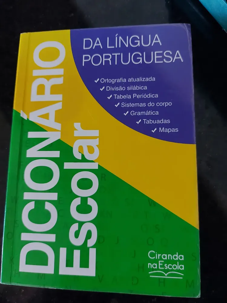 Dicionário Escolar Da Língua Portuguesa | MercadoLivre