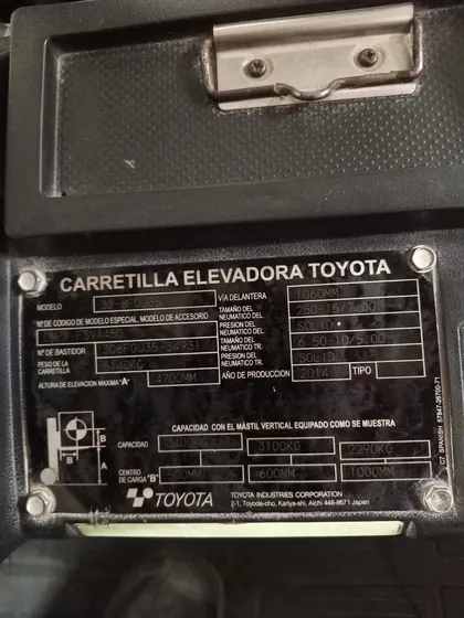 Montacargas De Combustión Dual 3.5 Toneladas