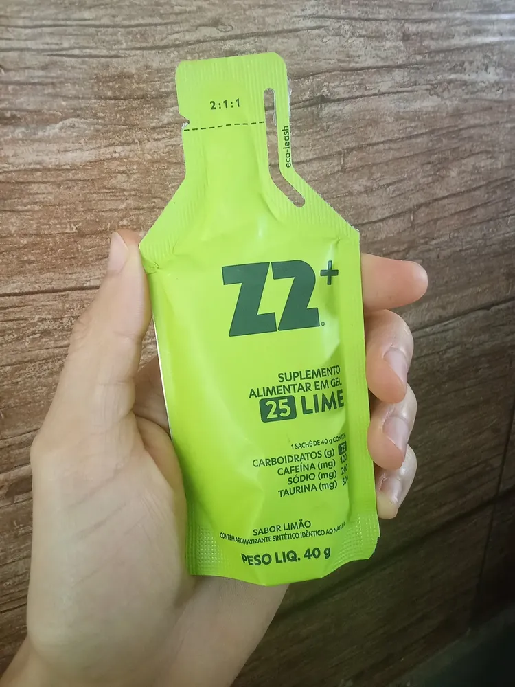 らいむ Energy Gel Z2+ Lime Box 10un Sachê 40g Cafeína | Parcelamento sem