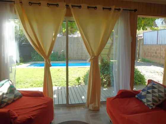 Arriendo Casa Olmué, Amoblada Y Equipada, 2d 2b, Piscina.