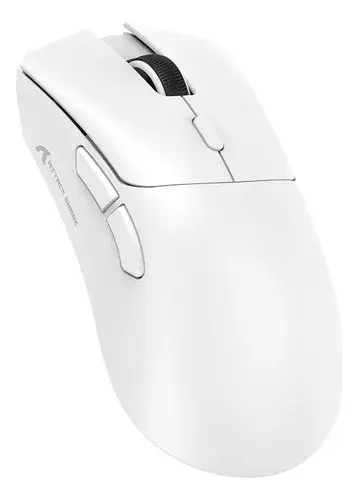 Mouse Branco Sem Fio Gamer Attack Shark R1 Paw3311 De 18000