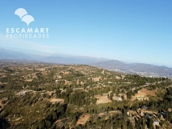 Parcela 5.120 M2 En Incahuasi Valle Verde Mar Acceso Quilpue