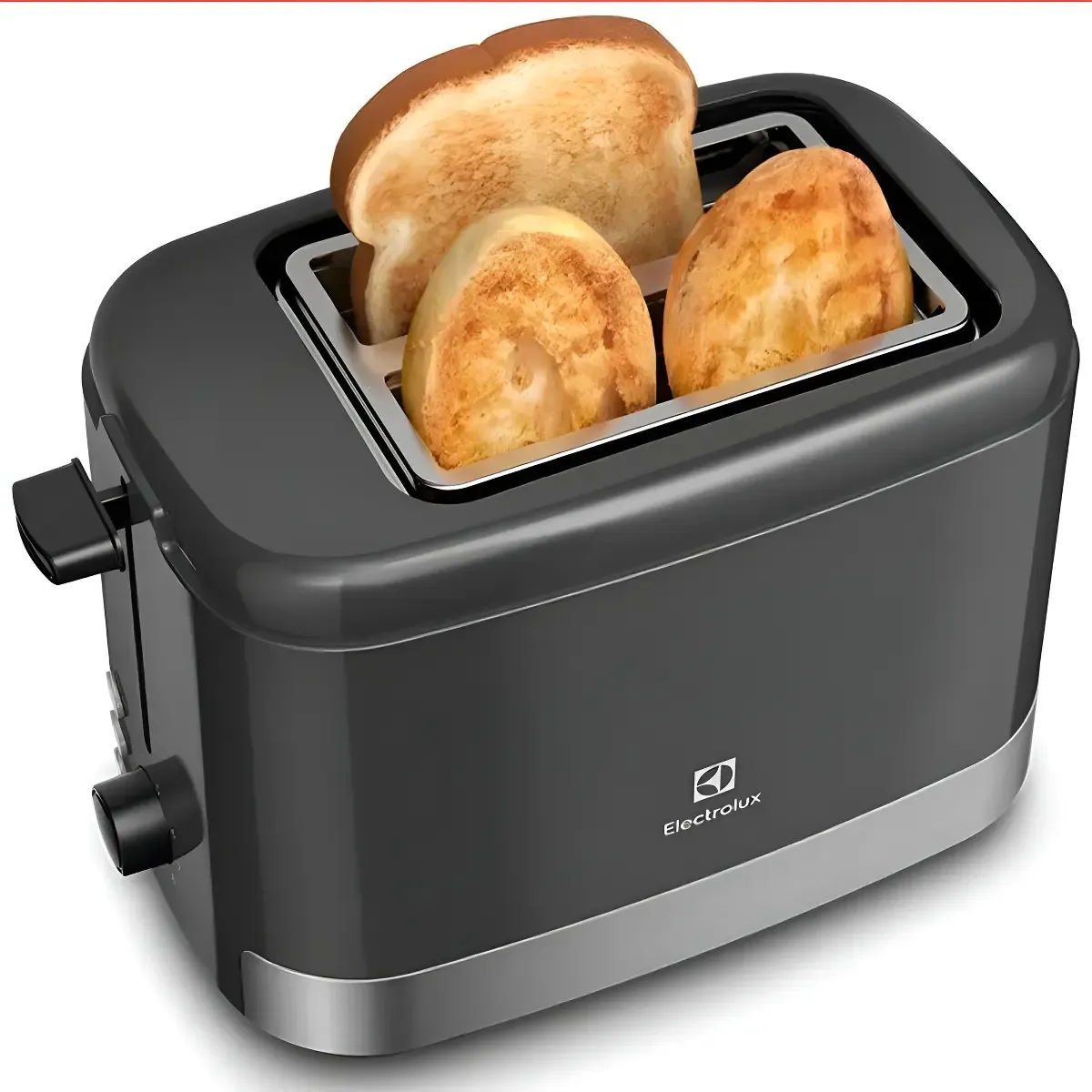 Torradeira Elétrica Electrolux De Pão De Forma E Pão Francês Preto