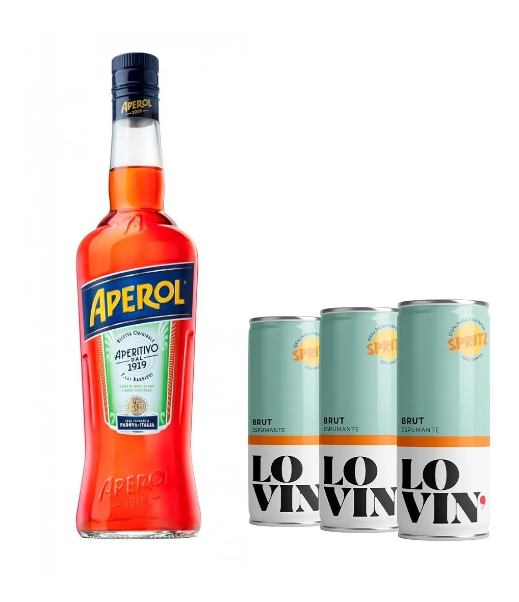 Kit Aperol & Lovin Brut Edição Limitada