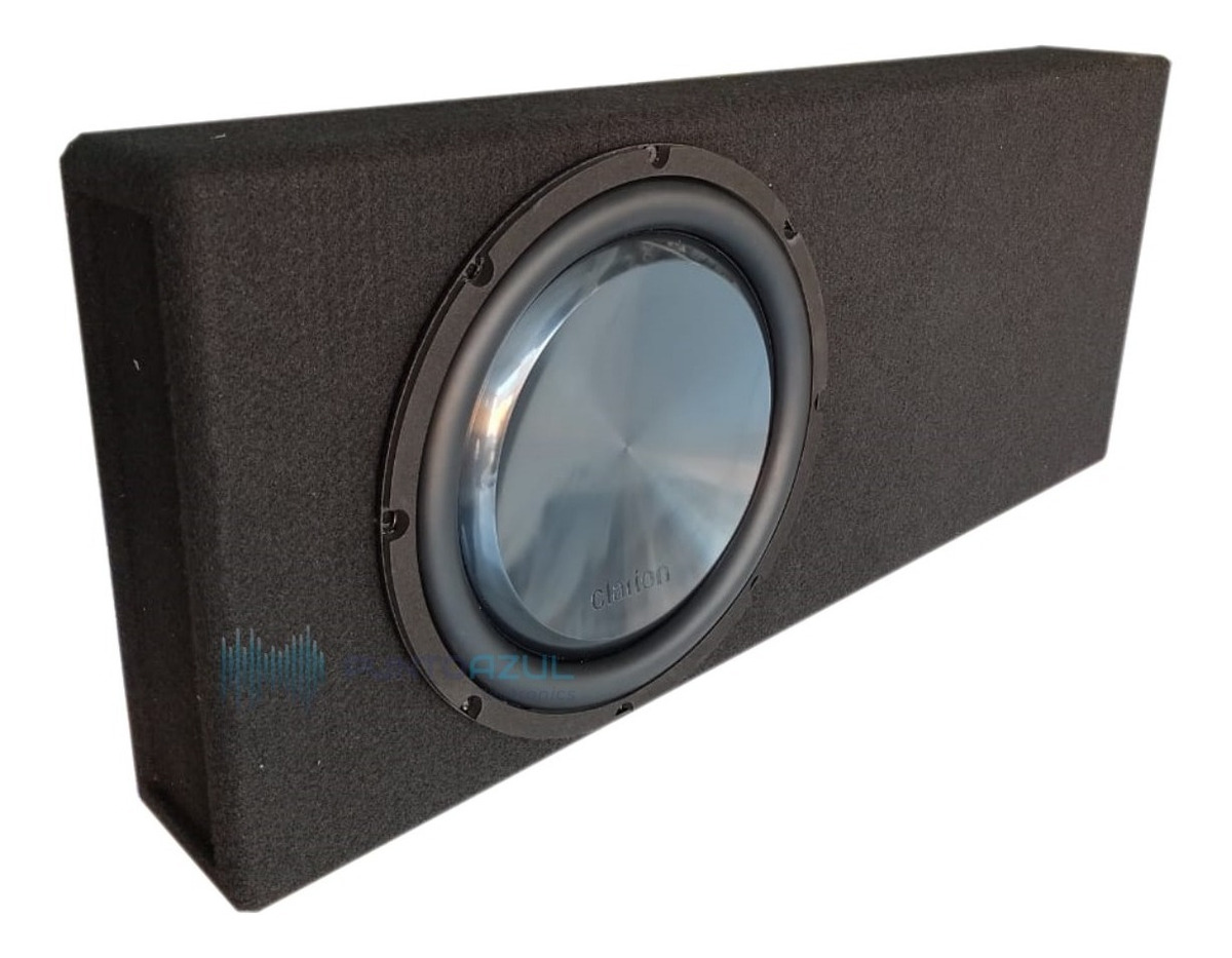 Subwoofer Plano Clarion 10 Con Cajon Wf2520d Envío gratis
