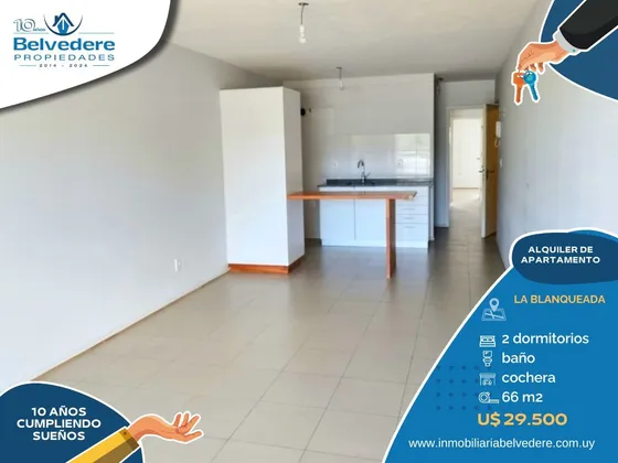 Traspaso De Apartamento En La Blanqueada De Dos Dormitorios