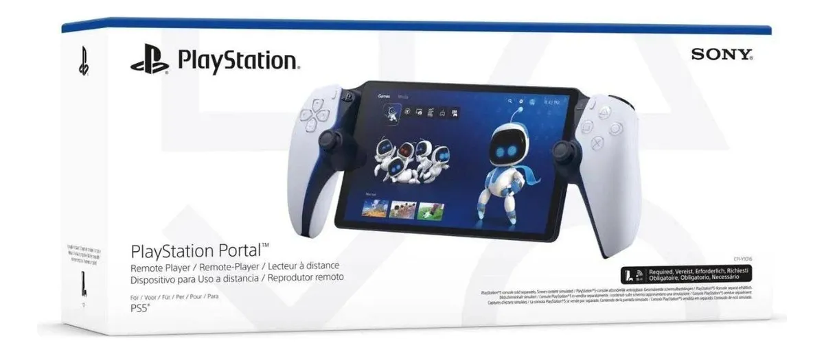 Reprodutor Remoto Playstation Portal Para Console Ps5 Cor Branco - Imagem 2