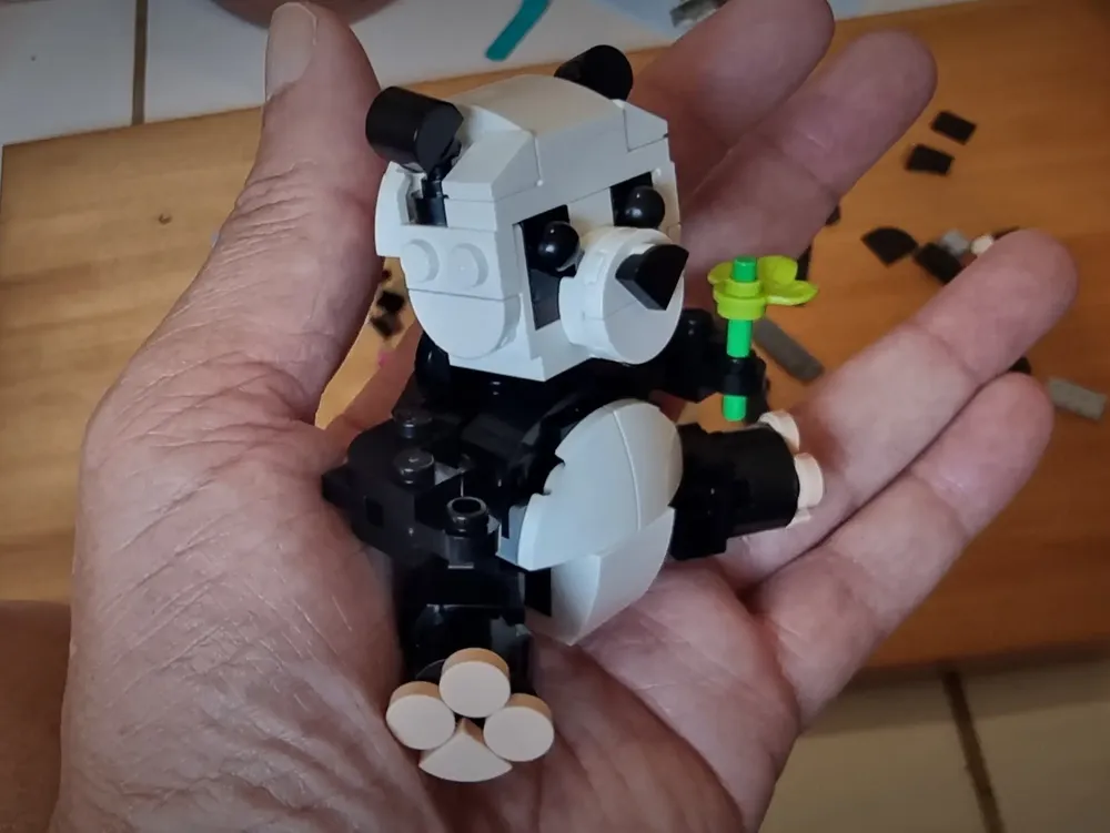 Brinquedo Blocos De Montar Creator 31165 Panda 3em1 Lego | Frete