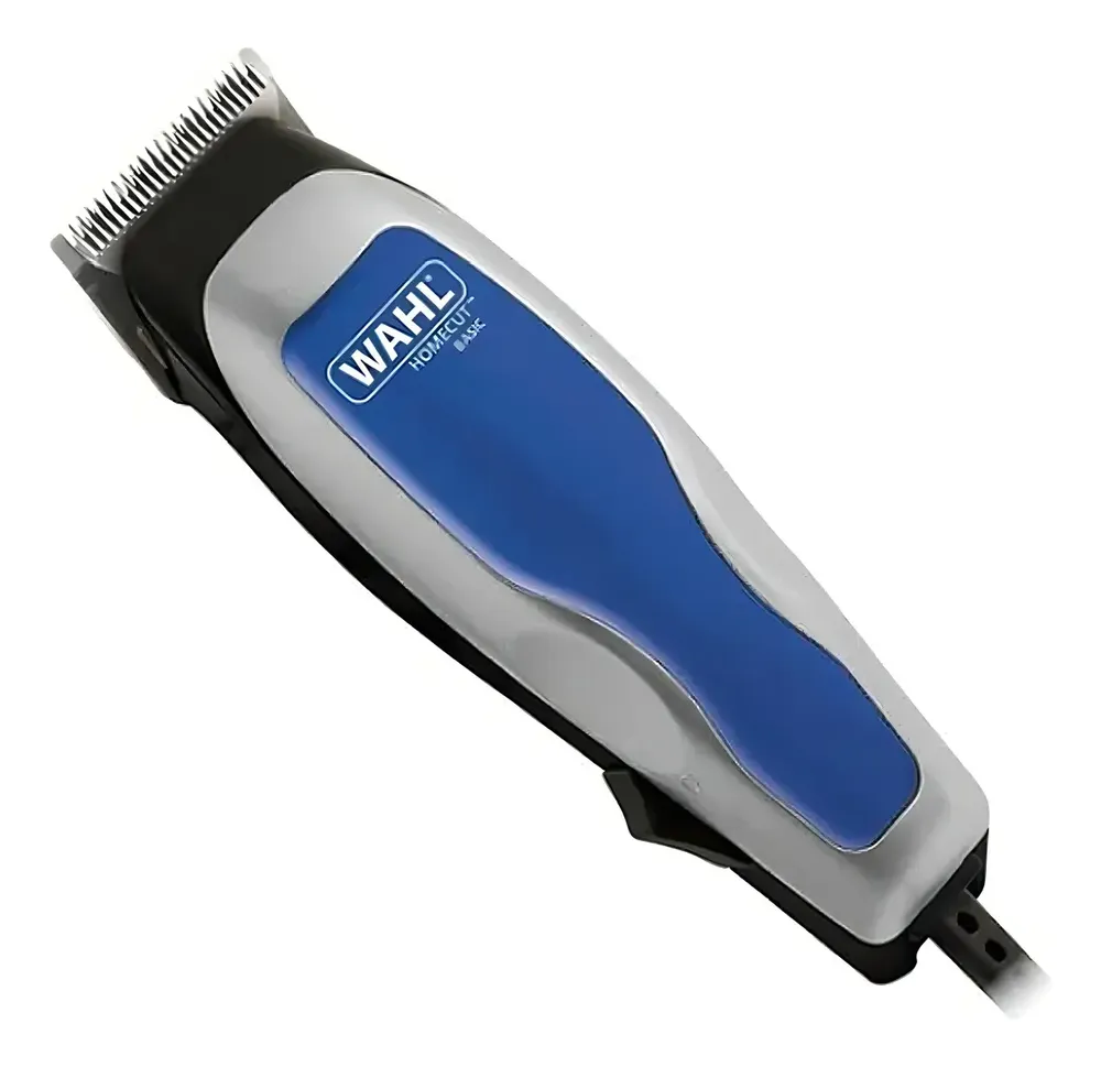 Máquina De Corte Barbeador Homecut Basic Wahl Cor Preto/Azul/Cinza
