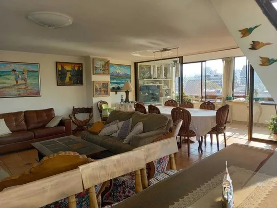 Gran Penthouse, Preciosa Vista, Cercano A Metro Los Leones