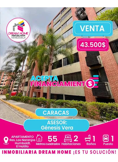 Apartamento En Venta  Res. Los Naranjos Humboldt Torre H. El Hatillo  Caracas 
