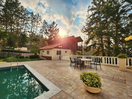 Remato Villa Vacacional En La Cumbre Bonao De 3000 Metros De Solar Gran Oportunidad 