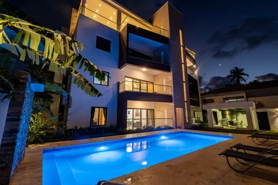 For Sale Furnished Apartment In Las Terrenas Samana 5 Minutes From The Beach Walking
