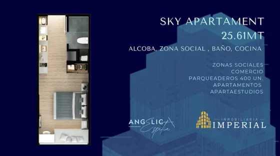 Apartaestudio En Venta San Felipe, Bogota D. C.