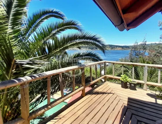 Casa En Venta De 3 Dorm. En Vichuquén Vista Espectacular