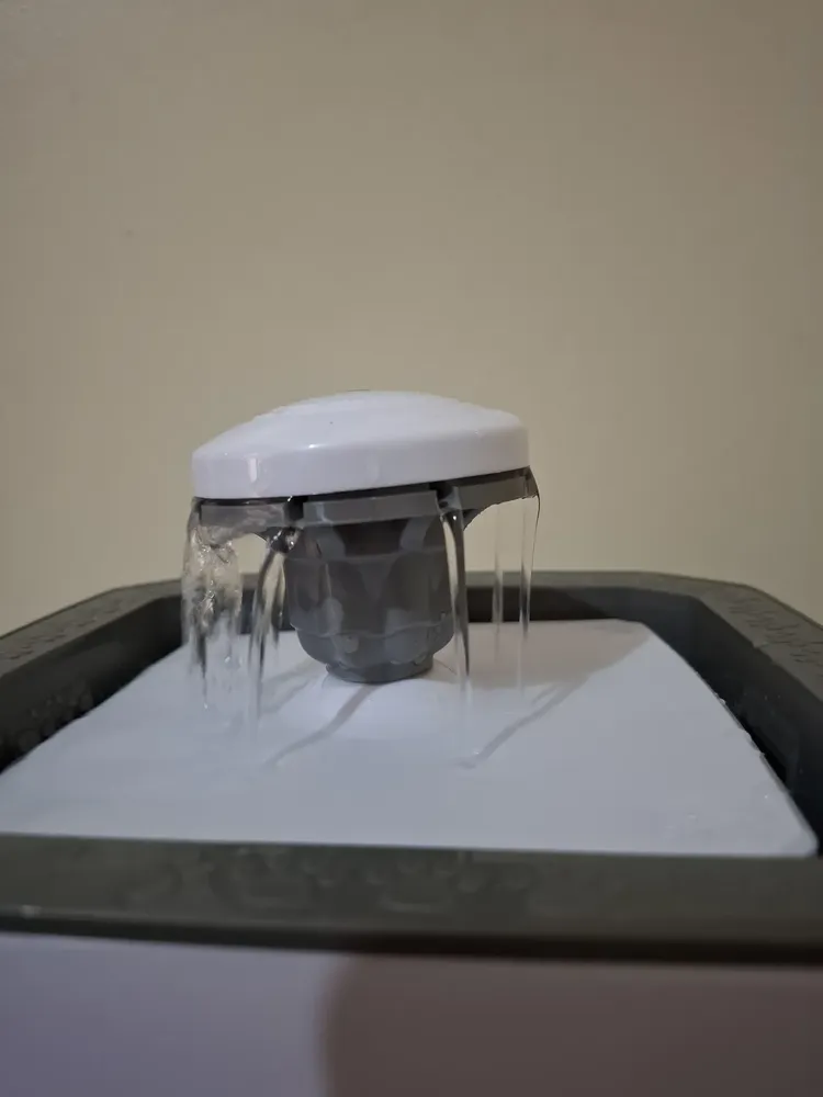 Fonte Bebedouro De Água 2.5l Filtro Cães E Gatos Premium Pet Cor Branco - Imagem 3