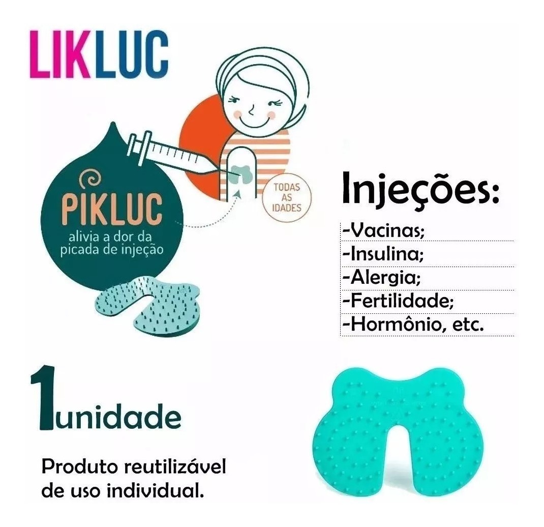 O Que Fazer Para Aliviar A Dor Da Vacina Picluc Pikluk Pikluc Likluc ® Alívio Da Dor Na Hora Da Injeção - Likluc