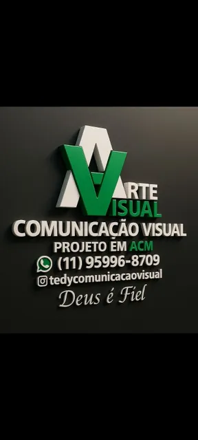 Fachadas Em Acm Trabalhamos Com Tudo Pra Comunicação Visual 