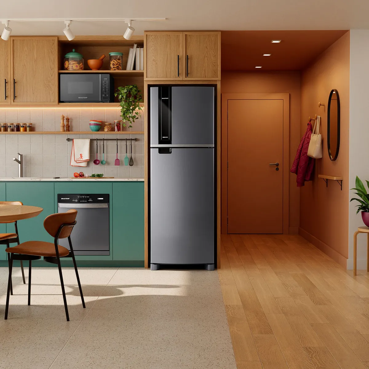 Geladeira Brastemp Frost Free 385 Litros Duplex Inox - Brm46 Inox - Imagem 4