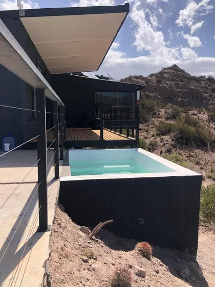 Alquiler Cabaña Potrerillos Mendoza Vista Al Dique - 4 Pers