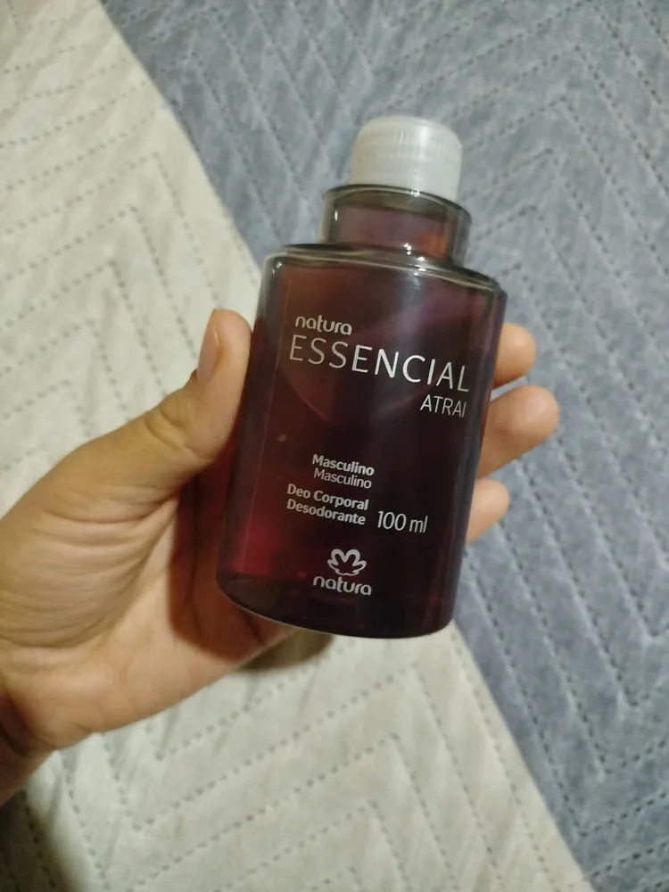 Refil Desodorante Corporal Natura Essencial Atrai Masculino - Imagem 3