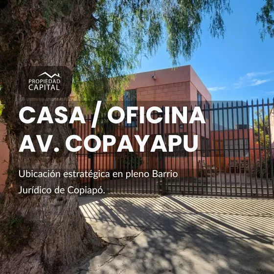 Casa Comercial En Arriendo Av. Copayapu, Copiapó