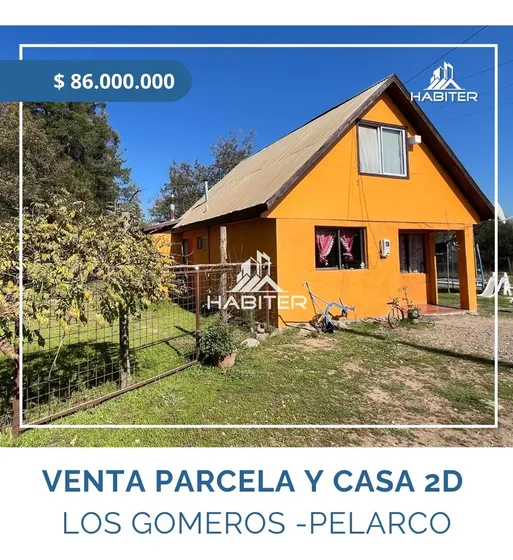 Parcela En Venta 5mil Mt2 Más Casa, Camino A Pelarco(39896)