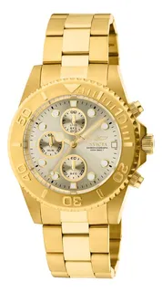 Reloj invicta dorado precio sale