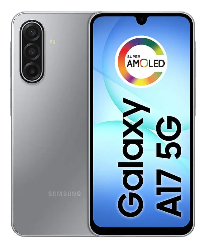 Celular Samsung Galaxy A17 5g Com Ia, 256gb, 8gb Ram, Câm De 50mp, Tela De 6.7 , Nfc, Ip54 - Cinza Celular Samsung Galaxy A17