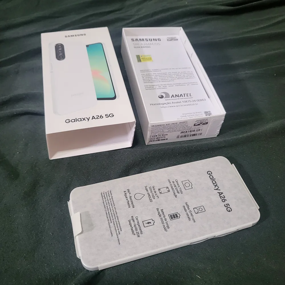 Celular Samsung Galaxy A26 5g 256gb, 8gb Ram, Câmera De 50mp, Ip67, Tela Super Amoled 6.7 , Nfc - Verde - Imagem 4