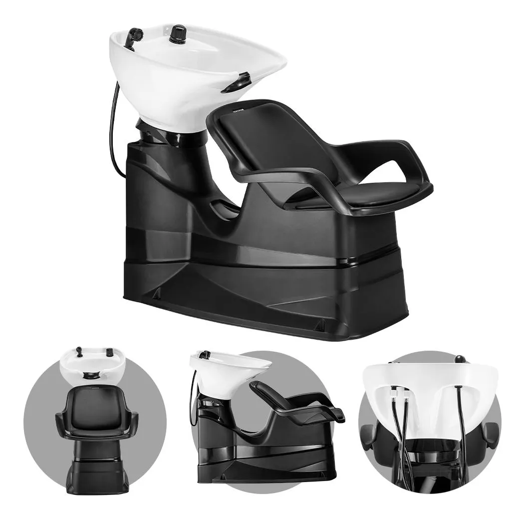 Lavatório De Cabeleireiro Reclinável Com Cuba Dompel Champ